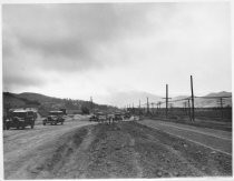 Highway at Manzanita, heading into Sausalito, 1931