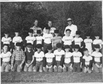 Little League team photo of the "Comets", date unknown