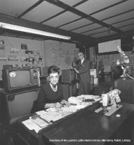 Brown's Furniture Store interior, date unknown