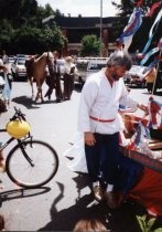 Participants in the 4th of July parade, 1992