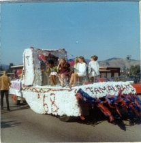 Tamalpais High School parade float, 1968