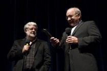 George Lucas and Paul Schrader, 2008