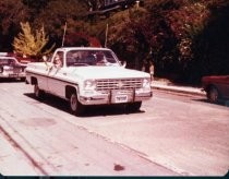 Pick-up truck in Mill Valley's 75th Anniversary parade, 1975