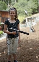 Child at the Young Filmmakers Workshop during the Mill Valley Film Festival, 2003