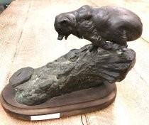 Dipsea Race 'bear" trophy