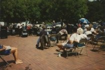 Performing arts concert at the Mill Valley Depot Plaza, 1997