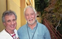 Robert M. Young and Larry Becker at the Mill Valley Film Festival, 2002