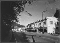 Throckmorton Avenue looking toward Lytton Square, circa 1960s