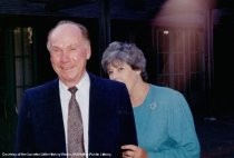 Lee Jordan at his retirement party, June 1,1994