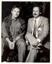 Peter Weir and Mark Fishkin, 1986