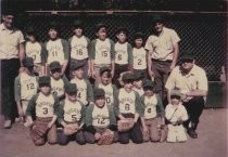 Little League team photo of the "Sports", date unknown