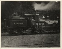 Mt. Tamalpais & Muir Woods Railway Engine No. 3, circa 1900