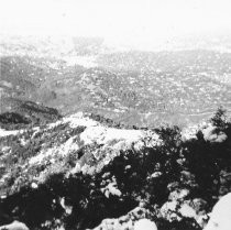 Snow on Mt. Tamalpais, 1973