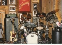 Jim Keltmers drums, 1987