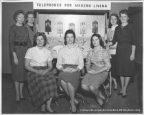 Telephone company employees, date unknown