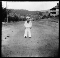 Child on Buena Vista Avenue, circa 1907