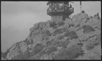 People on fire lookout, Mt. Tamalpais, 1920