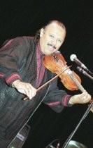 Carlos Reyes of the Rolando Morales Quintet at the Mill Valley Film Festival, 2002