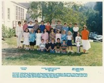 Old Mill Elementary School grade 2 class photo, 1987-1988