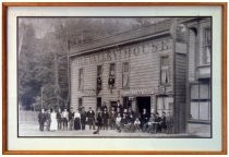 Black & white photo of "Mill Valley House"