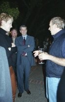 Joan Allen and Bruce Katz at her Tribute party during the Mill Valley Film Festival, 2000