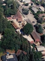 Aerial View of Mill Valley Lumber Company, date unknown