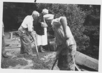 Swiss Club Tell, members at work 1947