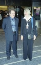 Mark Fishkin and Karen Larsen at the Tribute to Robin Williams, 1999