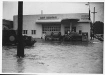 Flood at Miller Avenue and La Goma Street, 1945