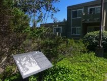 Shelter Hill Apartments and signage, 2019