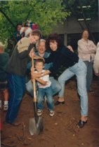 Mill Valley Public Library ground breaking for the new addition, 1997