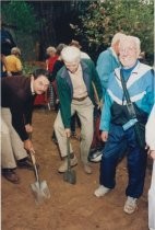 Mill Valley Public Library ground breaking for the new addition, 1997