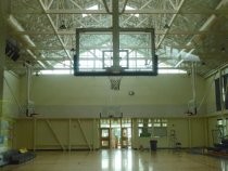 Edna Maguire School gym interior, 2018