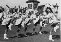 Tamalpais High School majorettes, 1946