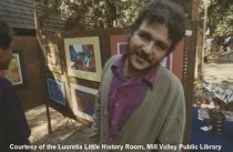 Viewing Art at Fall Arts Festival, 1970s