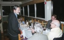 Don Novello at the Tribute to Ed Asner Reception, 2002