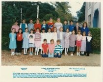 Old Mill Elementary School grade 3 class photo, 1987-1988