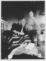 Lovell White with Grandson Larry Symmes, 1929