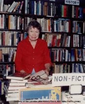 Elise Gould, Booksale Volunteer, 1990