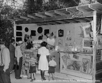 Fall Arts Festival Display Booth, date unknown