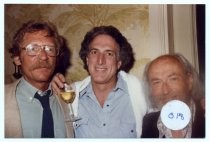 John Kaye, Jeremy Gardiner, and Dan Carpenter at the Mill Valley Film Festival, 1984