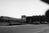 Chrysler-Plymouth dealer sign on Miller Ave., circa 1970s