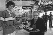 Marie Robertson (R) with Eric Allen (L), "Sugarless Dessert Winners", 1983