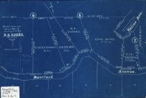 Portion of Map No. 7 Surveyed by A.D. Avery, 1906. Mill Valley, Calif