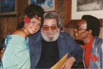 Maria Muldaur, Jerry Garcia and Hank Ballard, 1988