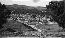 East Blithedale Avenue overpass meeting Camino Alto, circa 1952