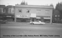 The Palate Restaurant, Tamalpais Pet & Garden Center, Dimitroff's Frame Shop, 1967