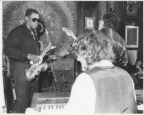 Clarence Clemons, Pete Sears and Nick Gravenites, 1989