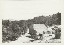 Railroad tracks near Corte Madera Avenue, Mill Valley, 1896