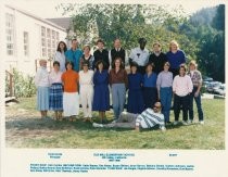 Old Mill Elementary School staff photo, 1987-1988